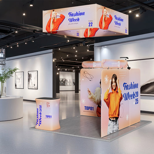10x10ft Trade Show Booth Kit - B1