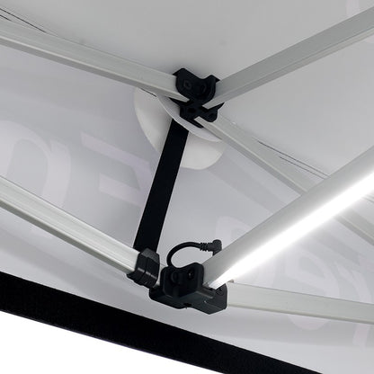10x10 LED Custom Canopy Tent