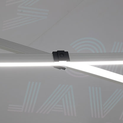 10x10 LED Custom Canopy Tent